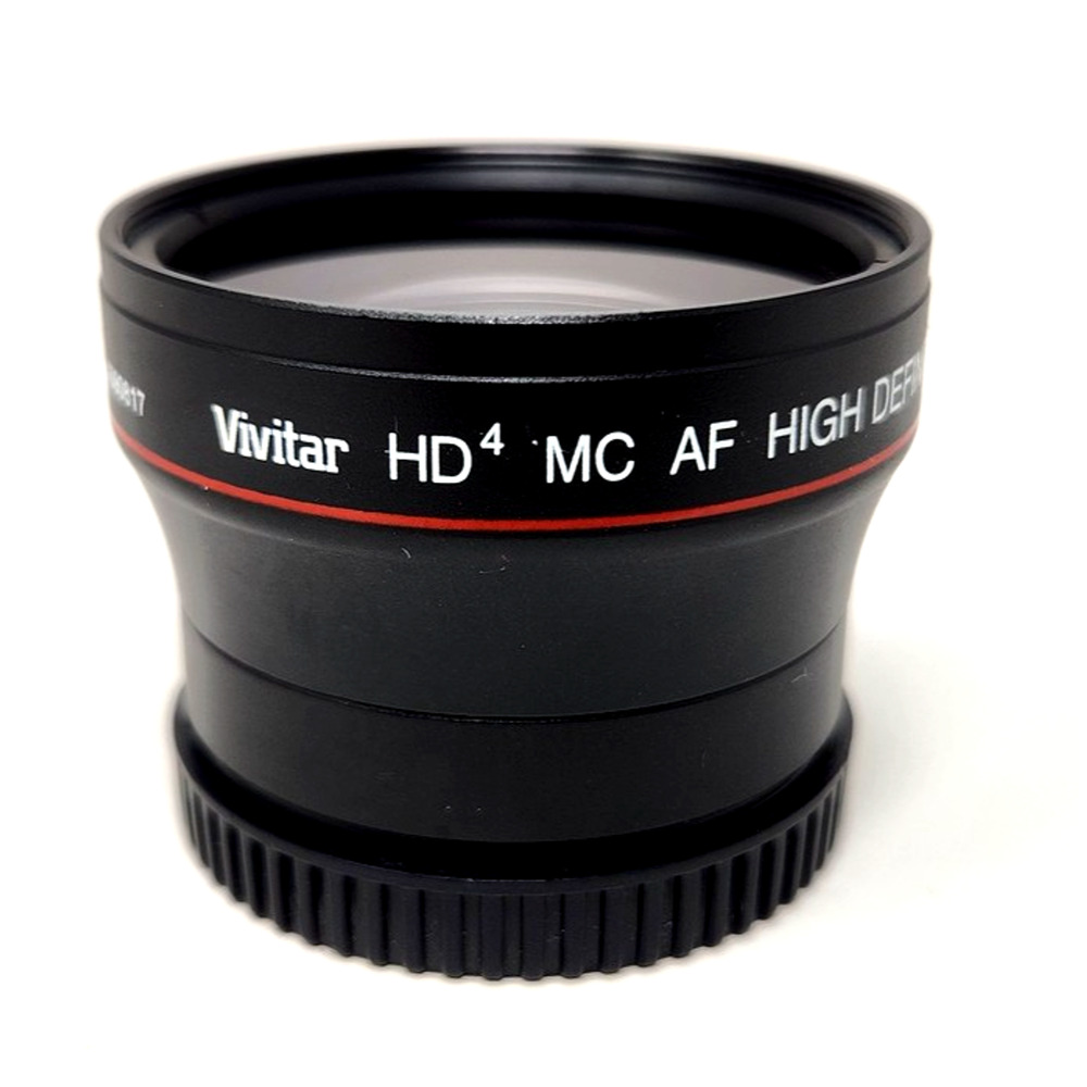 Vivitar HD4 MC AF 0.43X High Definition Wide Angle Converter Len w/ Macro - 58mm - Picture 6 of 7