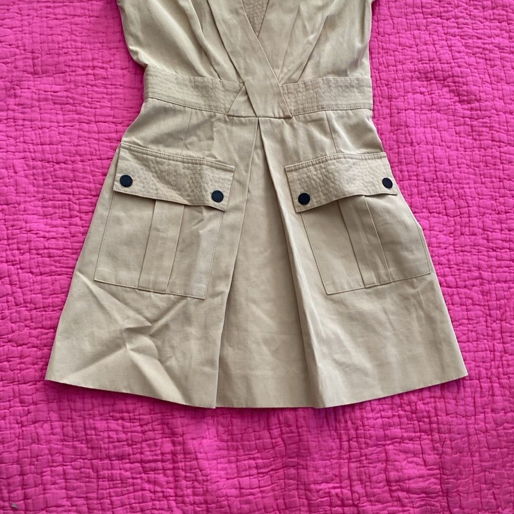 Sandro Tan Mini Dress - Picture 4 of 11
