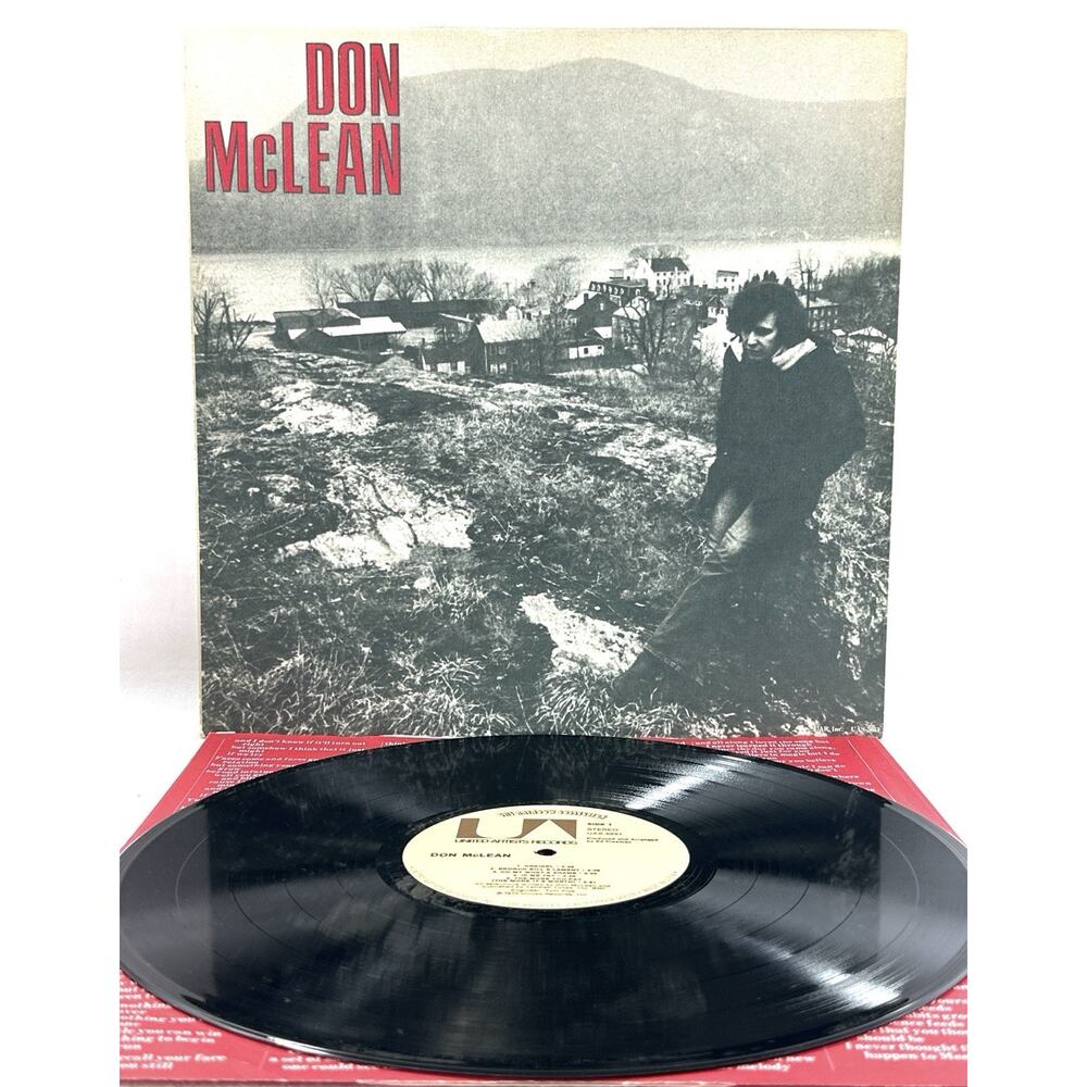 Don McLean Self Titled Vinyl LP United Artists Records 1972 UAS 5651