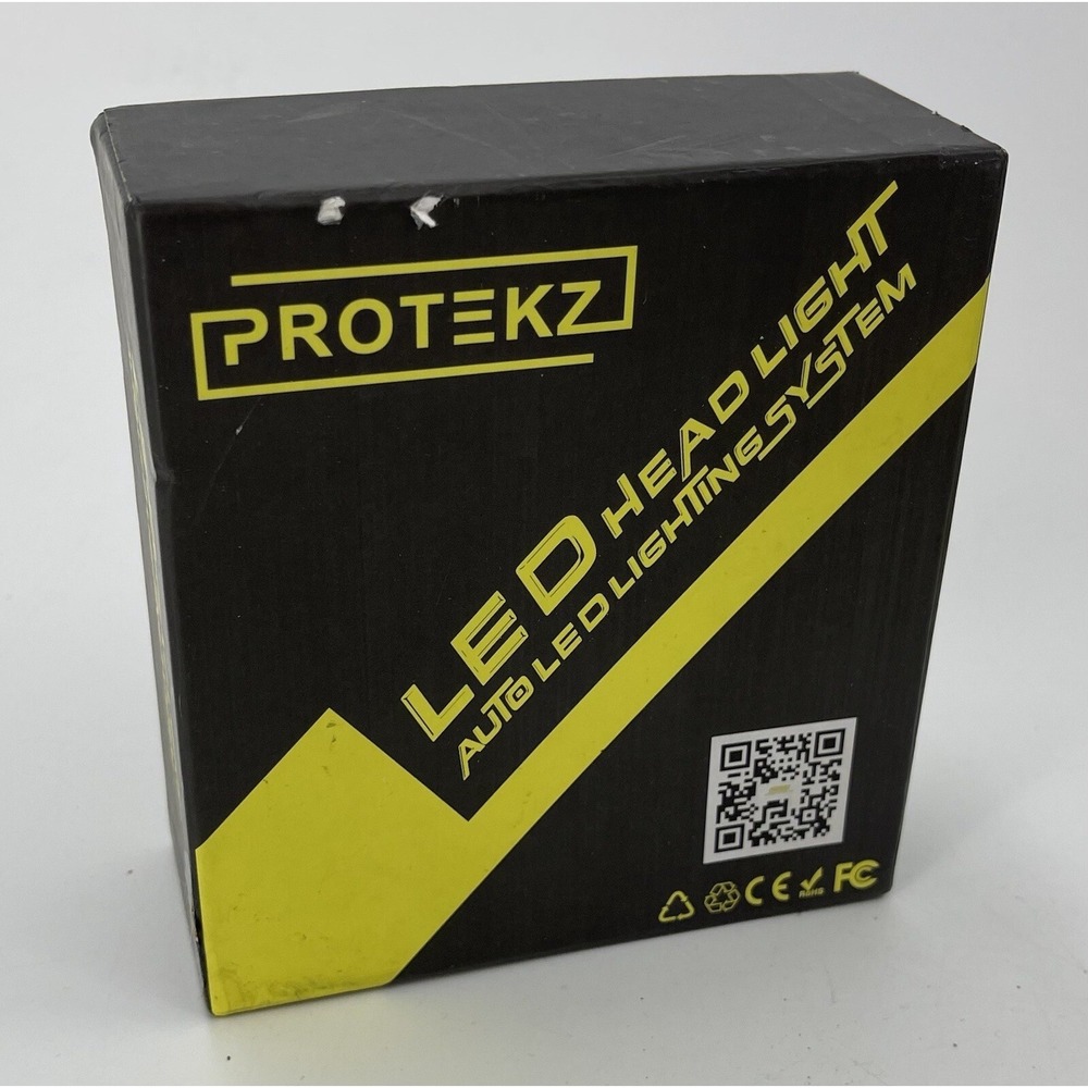 Protekz H4 HB2 9003 LED Headlight High & Low Beam Kit 6000K 12000Lm New Open Box