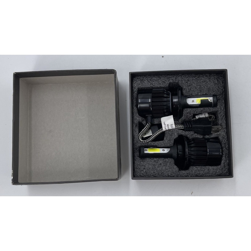 Protekz H4 HB2 9003 LED Headlight High & Low Beam Kit 6000K 12000Lm New Open Box - Picture 4 of 5