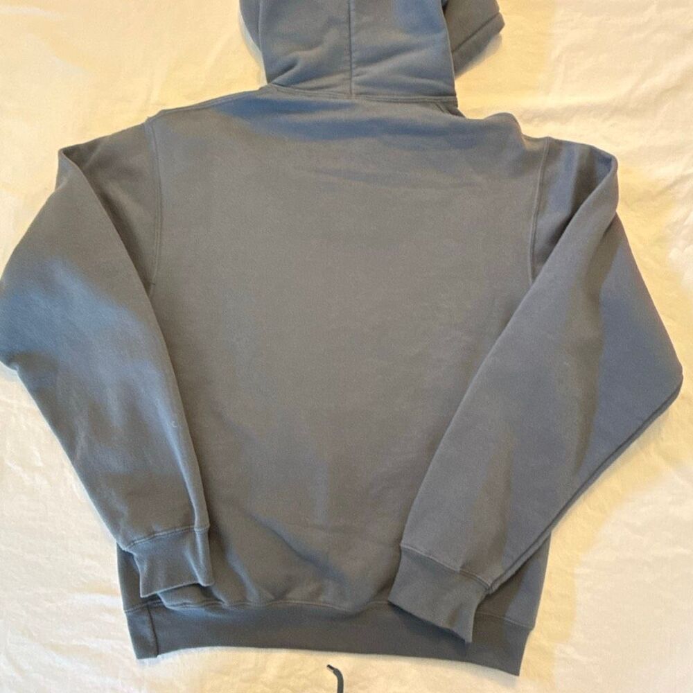 Starbucks | Wordmark Hoodie | Blue | Kangaroo Pocket | Adult Unisex Size Small | - Picture 4 of 8