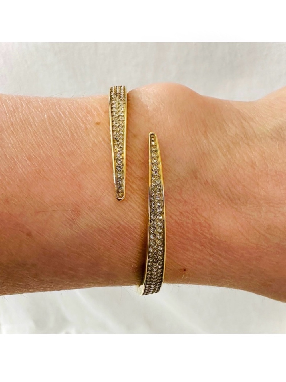 Michael Kors NEW Brilliance Matchstick Crystal Hinged