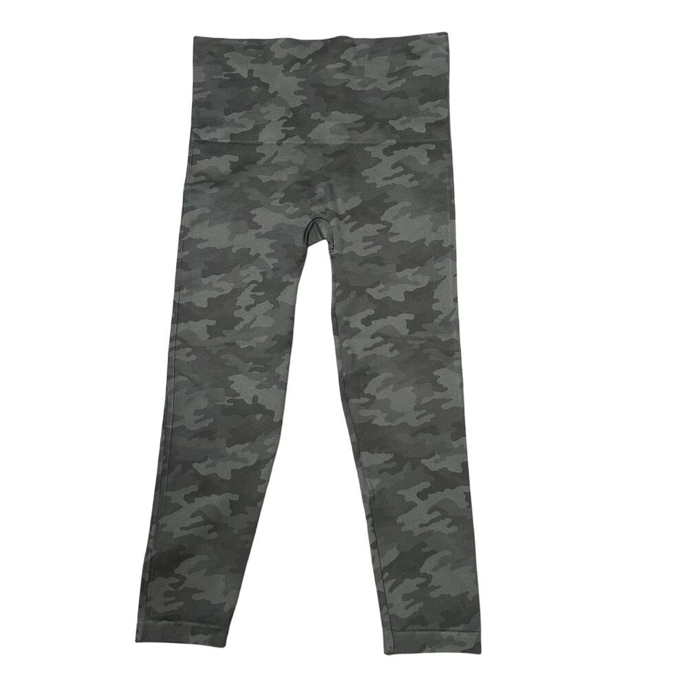 Spanx Green Camo Seamless Leggings - Picture 3 of 3