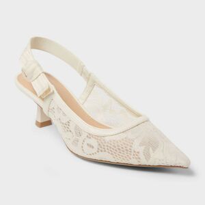 A New Day Cream Lace Wedges