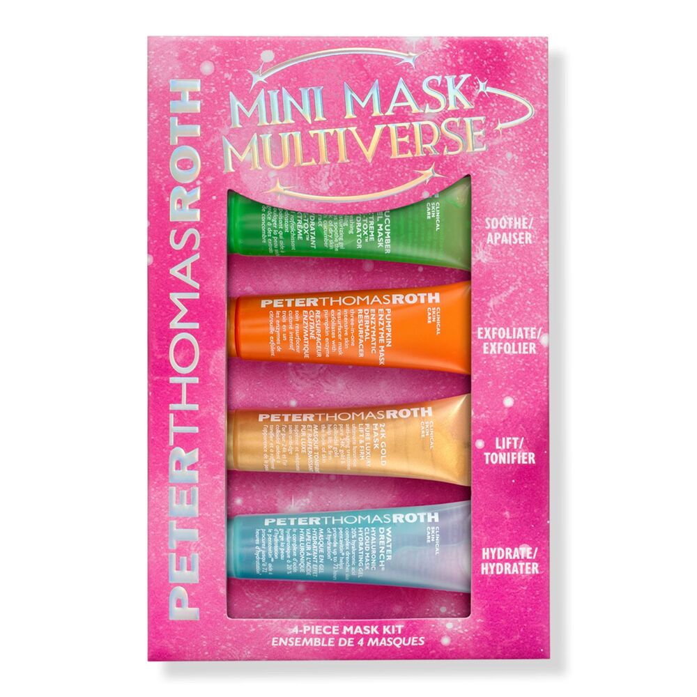 🆕 PTR Peter Thomas Roth Mini Mask Multiverse 4-Piece Mask Kit
