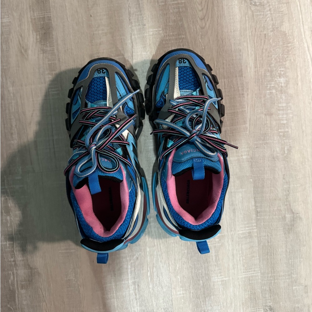 Balenciaga Sneakers in Blue and Pink
