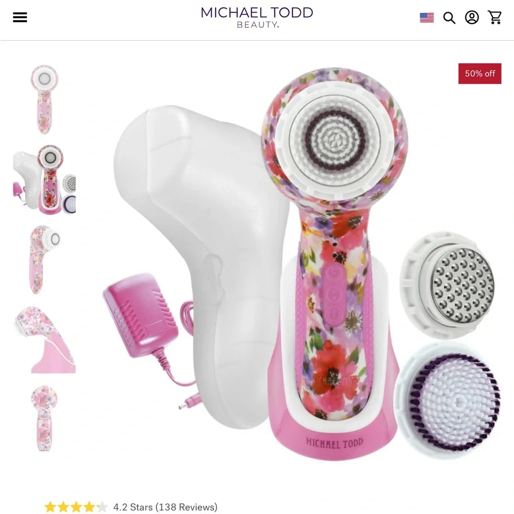 Michael Todd Soniclear Elite system & lots of extras - Picture 8 of 8