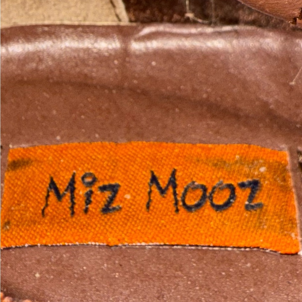 Miz Mooz Kira Brown Over the Knee Boots with Decorative Straps Women’s Size 6.5 - Picture 10 of 11