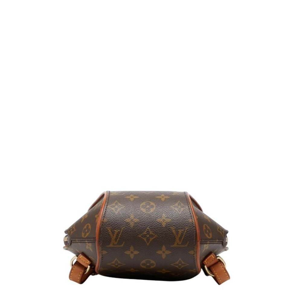 LOUIS VUITTON Authentic Brown Monogram Leather Ellipse Backpack - Picture 3 of 11