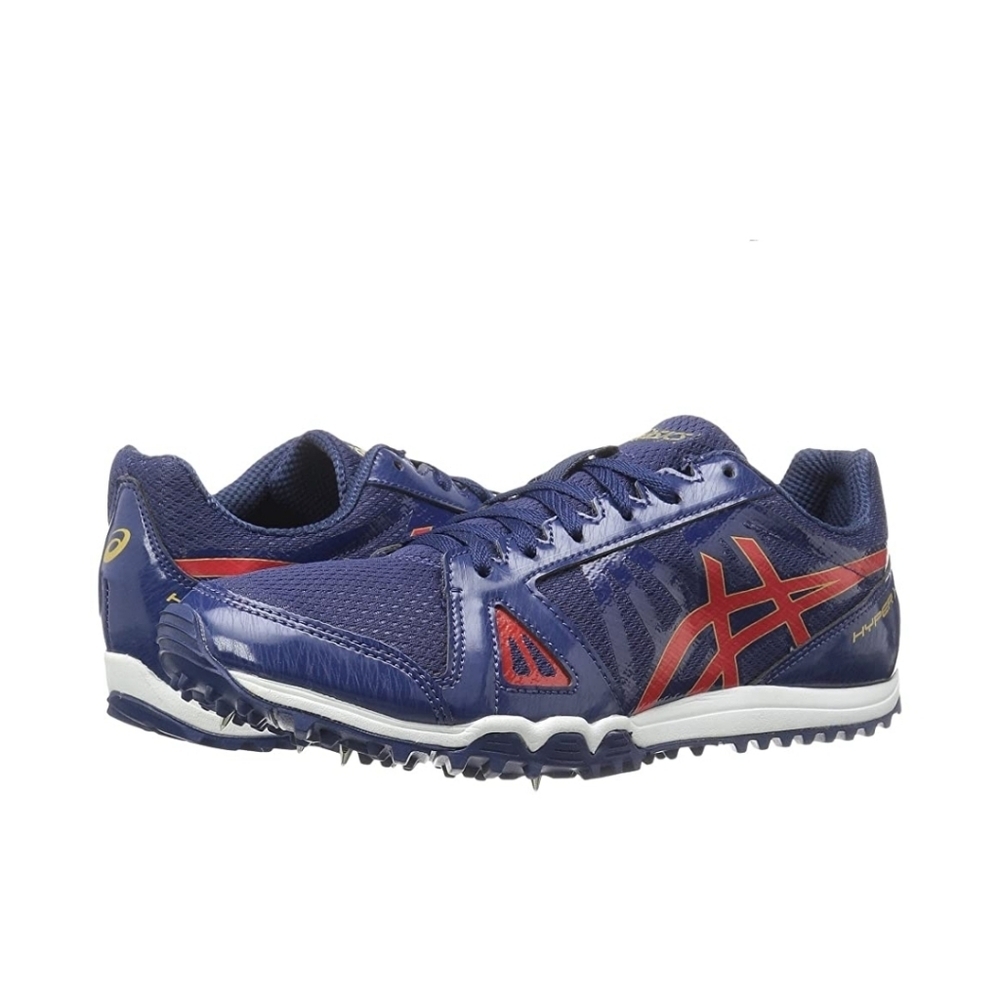 ASICS Hyper XC Color Estate Blue/Vermilion/Rich Gold Size 7 Men's Shoes style - Picture 7 of 9