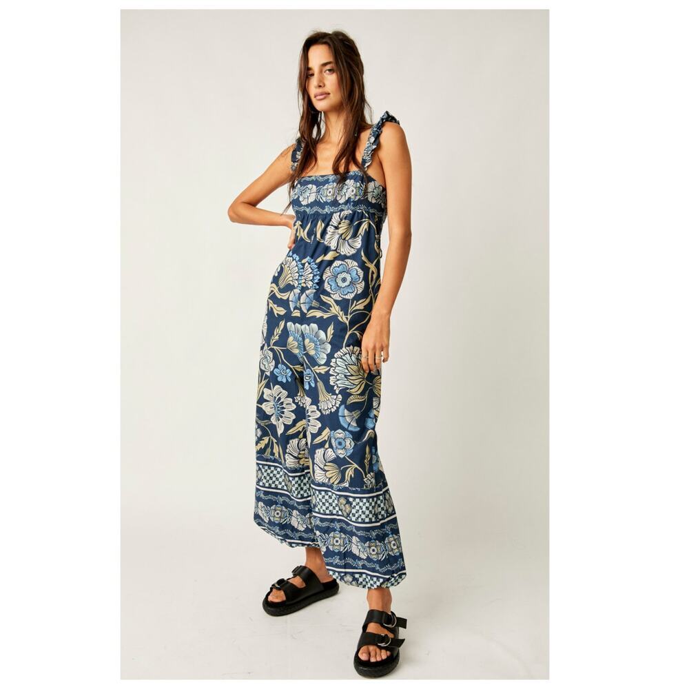 Free People Bali Albright Jumpsuit Size XS