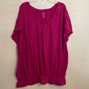 Lane Bryant Cool & Casual Cotton Slub Tee