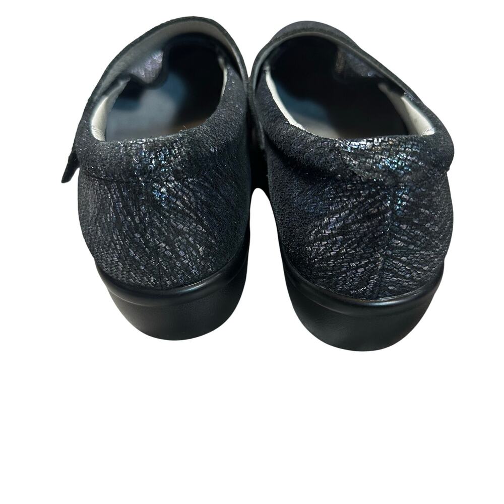 Alegria Women's Lauryn Nubuck Slip-On with Cross Strap Shoe - Picture 4 of 8