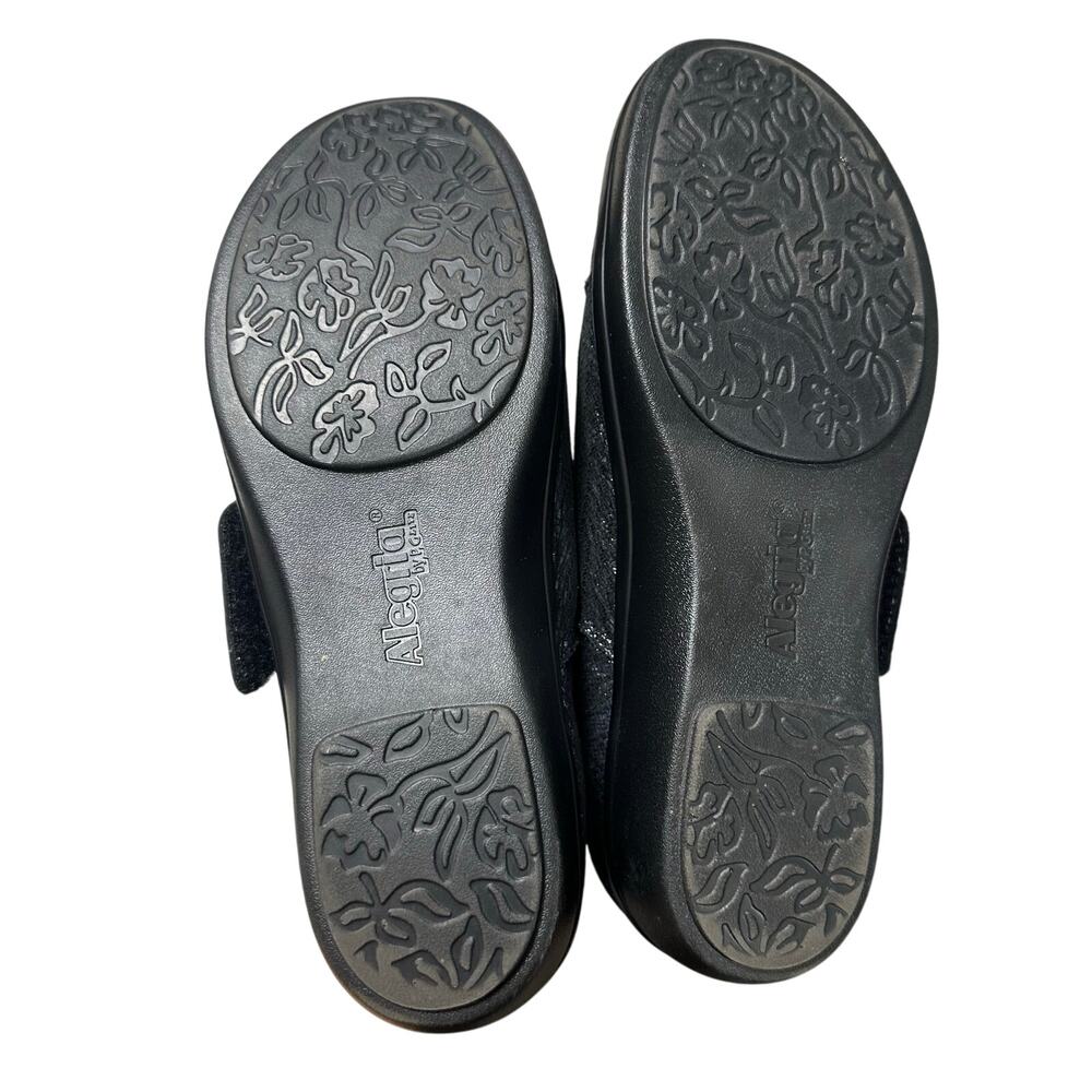 Alegria Women's Lauryn Nubuck Slip-On with Cross Strap Shoe - Picture 2 of 8