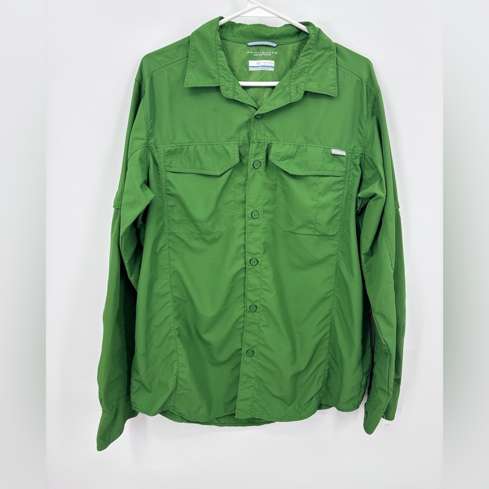 Columbia Men's Forest Green Shirt Jacket