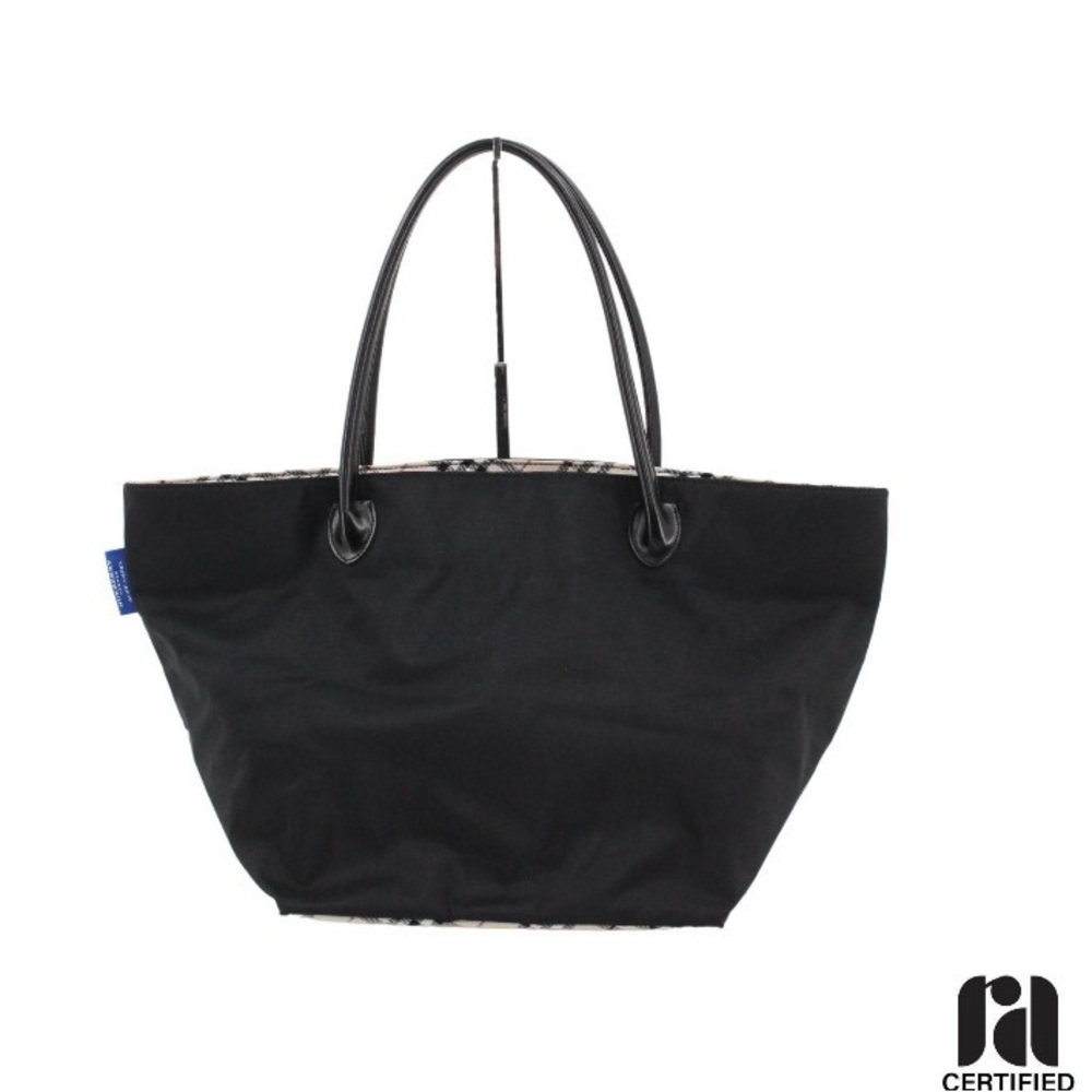Clean Burberry Blue Label Tote featuring Nova Check Plaid w/ COA