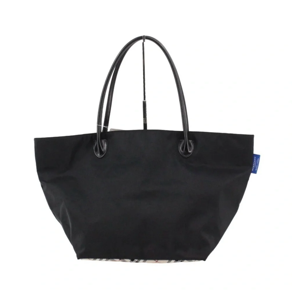 Clean Burberry Blue Label Tote featuring Nova Check Plaid w/ COA - Picture 3 of 13