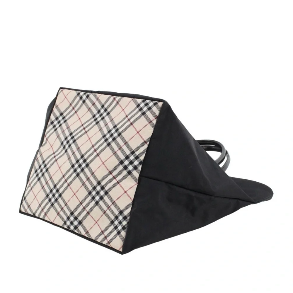 Clean Burberry Blue Label Tote featuring Nova Check Plaid w/ COA - Picture 5 of 13