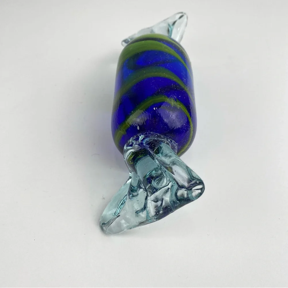 Vintage Late 20th Century Art Glass Cellophane Candy - Picture 2 of 4