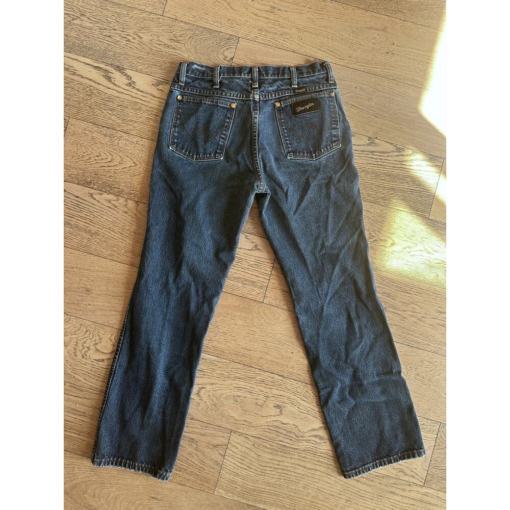 Wrangler Western Straight Leg Cowboy Jeans 32x30 Classic Ranch Denim - Picture 5 of 5