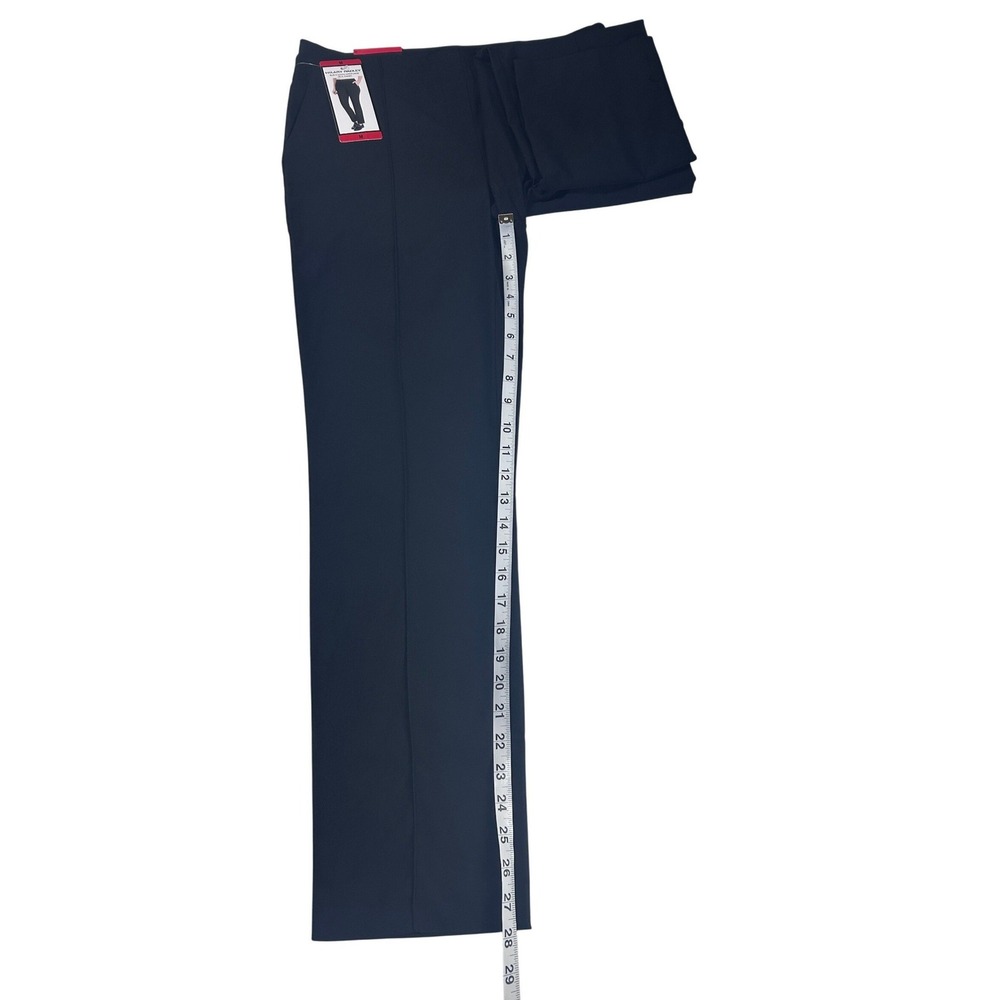 Hilary Radley Black Slim Leg Tummy Control Pants Size Medium NEW - Picture 4 of 12