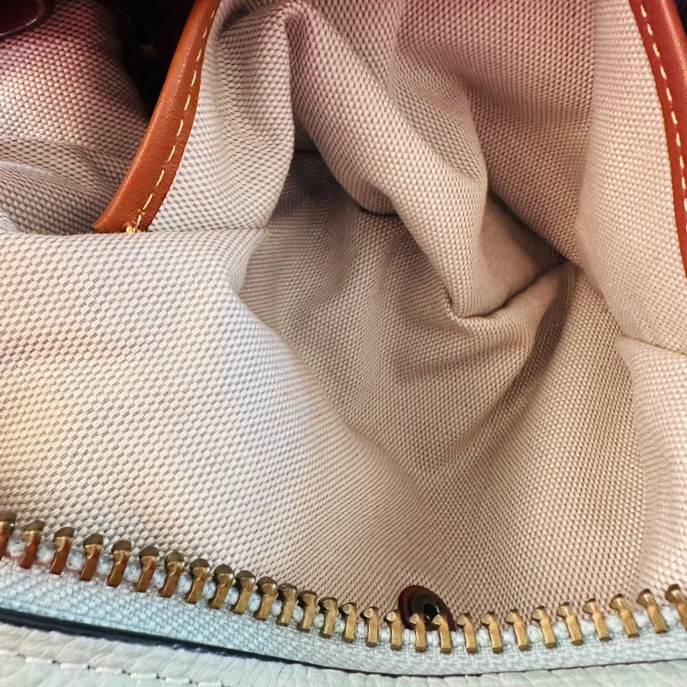 Coach 1941 Duffle Bag pebbled slight blue undertone - Picture 4 of 13
