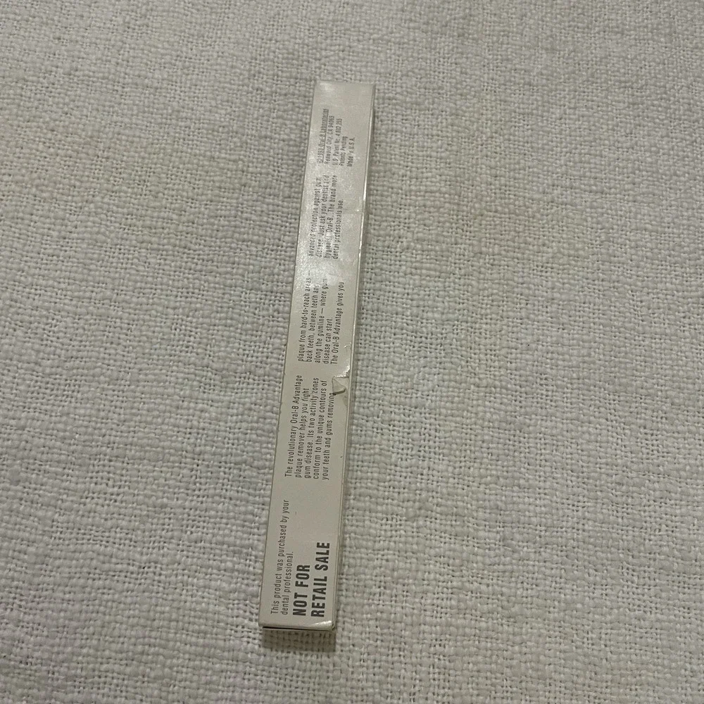 Vintage 1993 Oral-B Advantage Toothbrush Blue 30 Soft Straight Indicator New - Picture 4 of 4