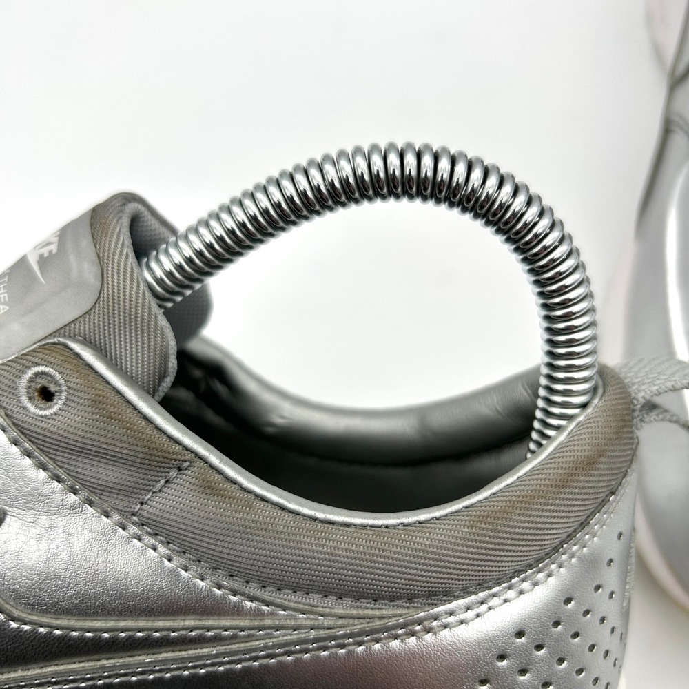 Nike Air Max Thea SE Women's Size 7 Metallic Silver Shoes Sneakers 819640-001 - Picture 5 of 12