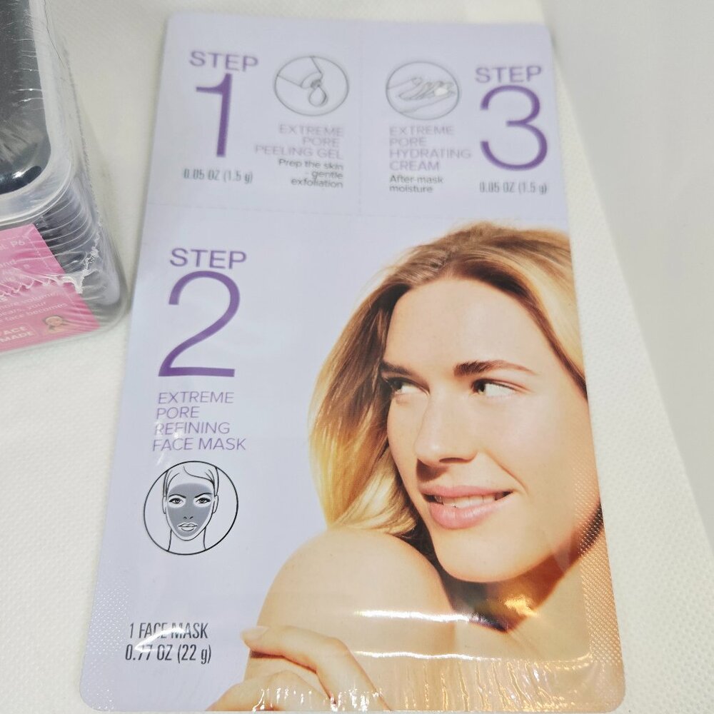 New Beauty Bundle Maybelline Perfector, Facemade 6 Powder Puffs,3 Step Face Mask - Picture 2 of 8