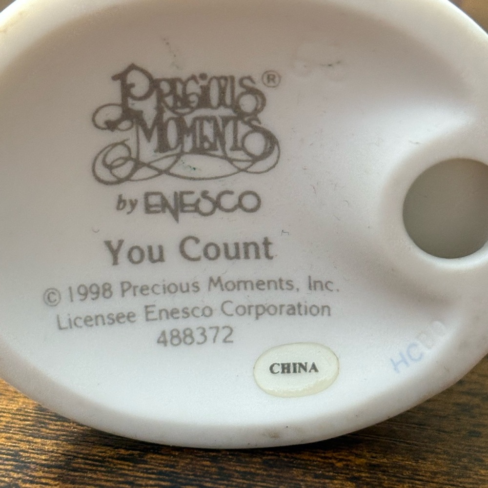 Enesco Precious Moments Porcelain Figurine - Picture 3 of 3