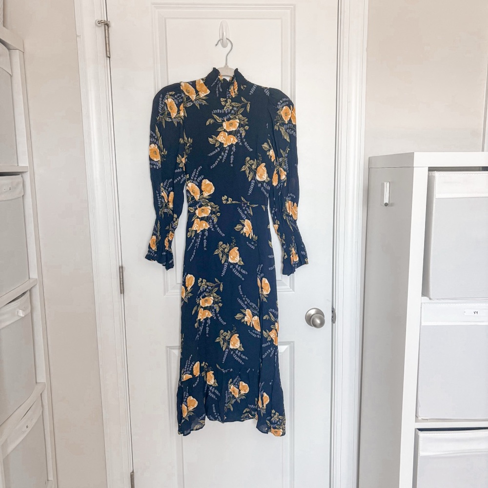 Reformation Stevi Midi Dress Bernadette - Picture 2 of 8