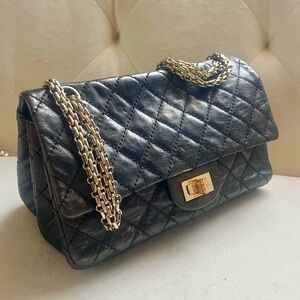 Chanel Metallic Chain Shoulder Bag