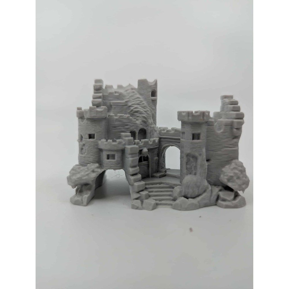 The Fallen Fortress Hide‎ and Climb Reptile Decor