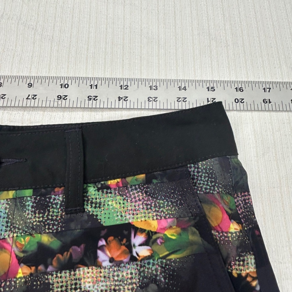 Vans Vanphibian Beflor Board Shorts Mens Size 30 Black Floral Swim Hybrid Skate - Picture 5 of 5