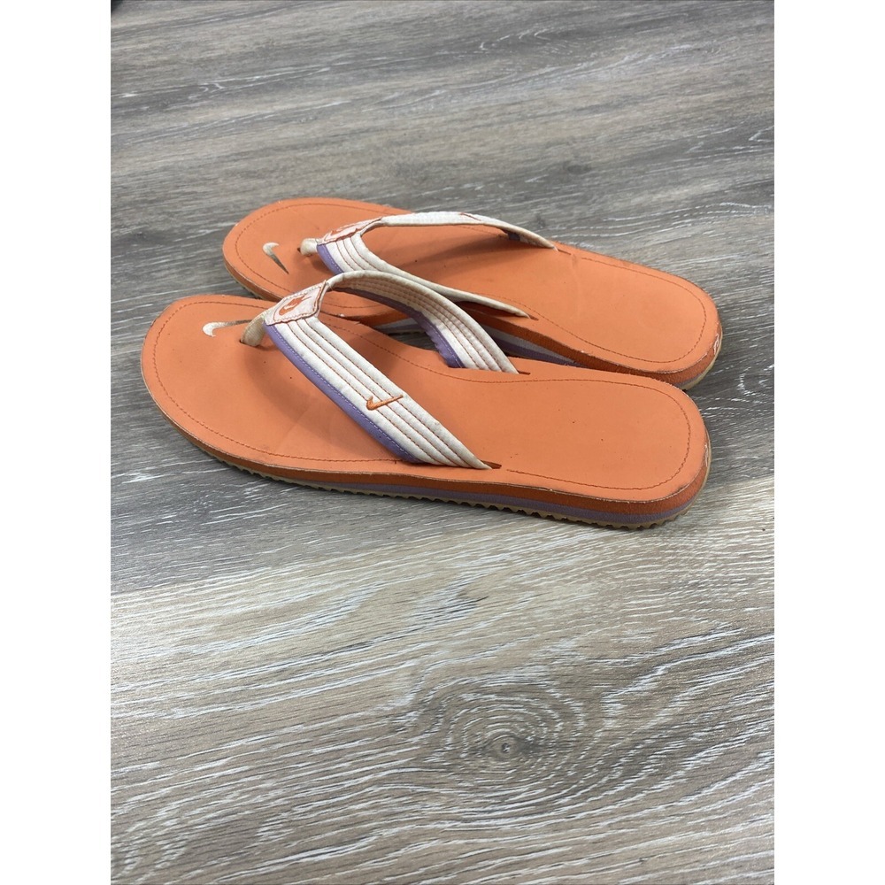 Nike Cortez '72 Womens Size 6 US 314934-181 Tango White Outdoor Thong Flip Flop - Picture 2 of 7