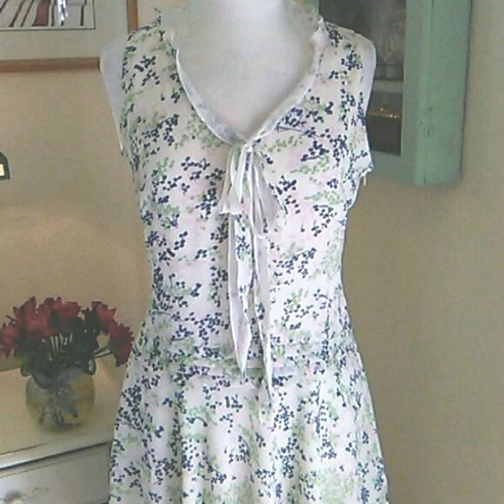 Theme Layered Asymmetrical Dress Cottagecore.  Fairycore. SOFT Girl - Picture 2 of 13