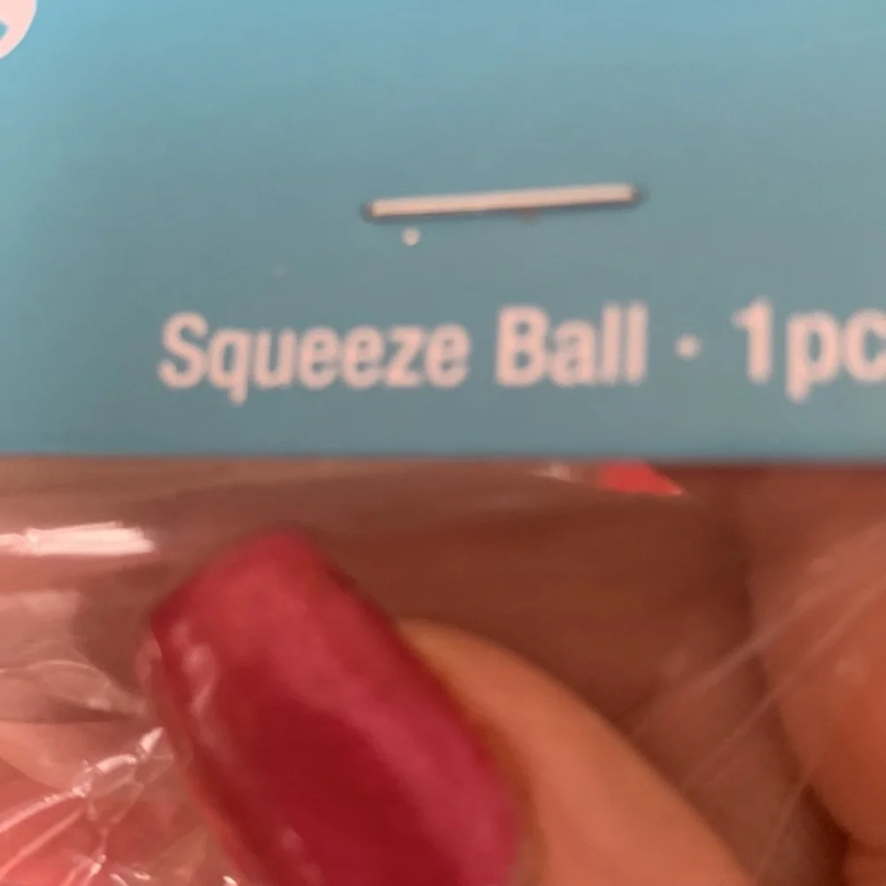 The Christmas Shop ,Santa Squeeze Ball Stocking Stuffer - Picture 6 of 8