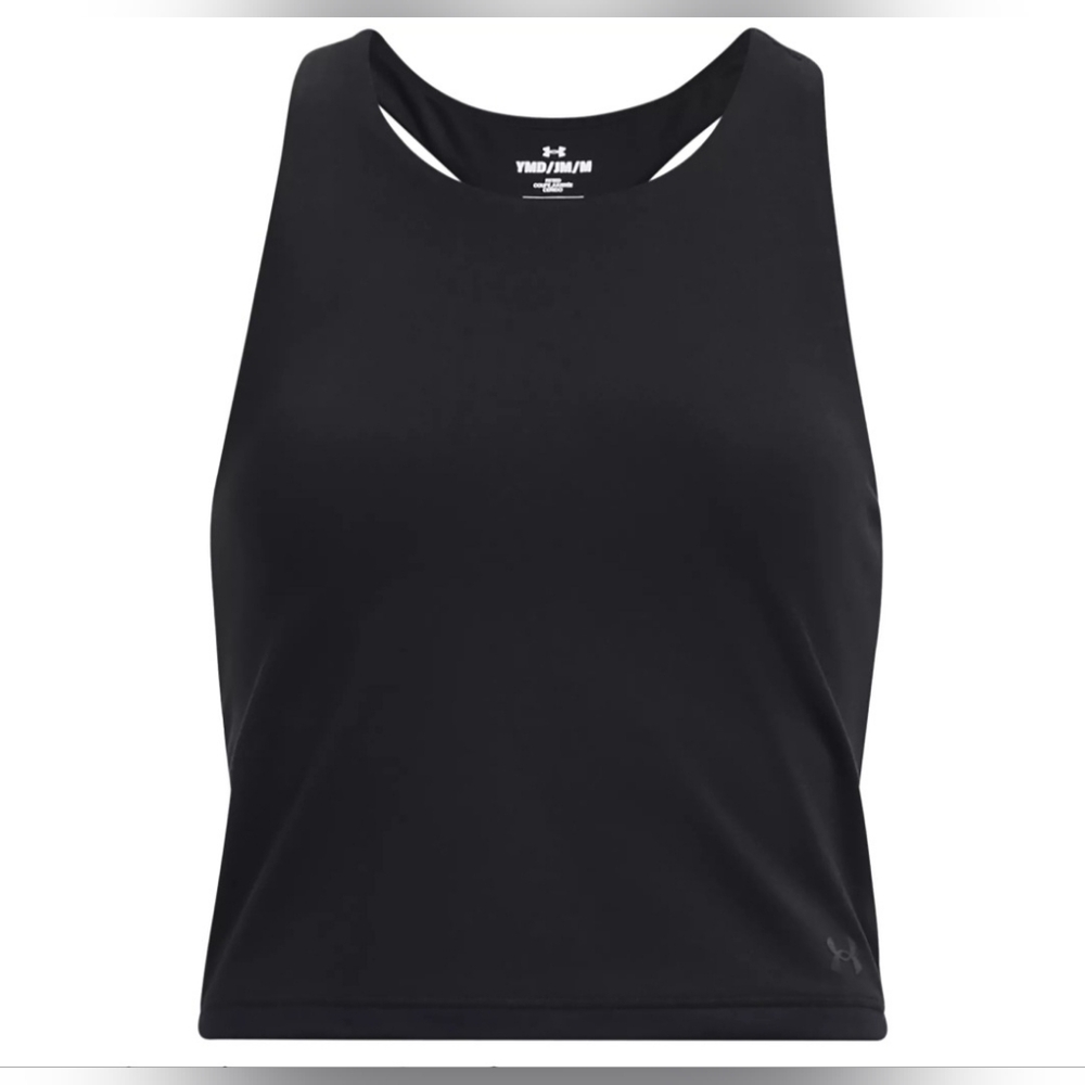 NWT Under Armour Motion Crop Tank Bra, Girls XS