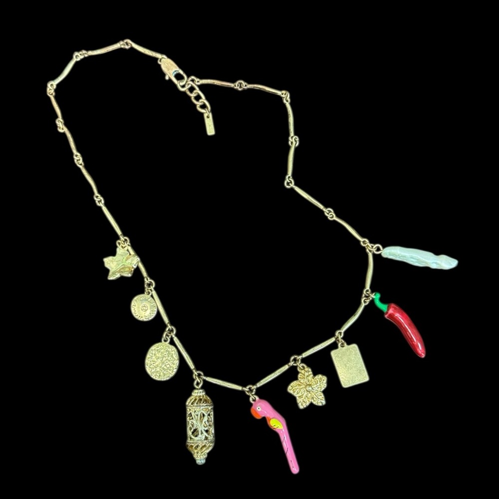 Zara Hot Pepper Charm Necklace - Picture 5 of 16