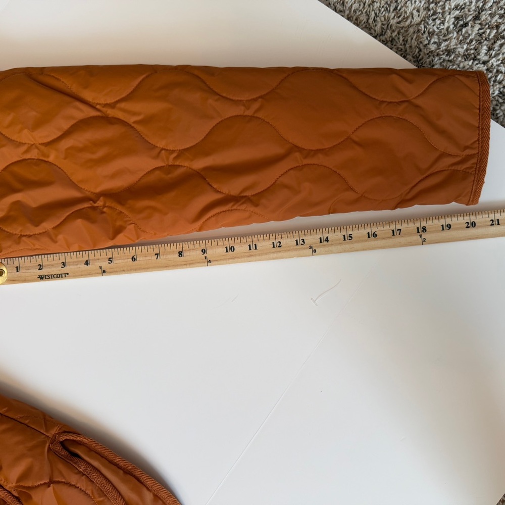 St John’s Bay Quilted Snap Button Jacket Lightweight Packable Shacket Wo… - Picture 8 of 10