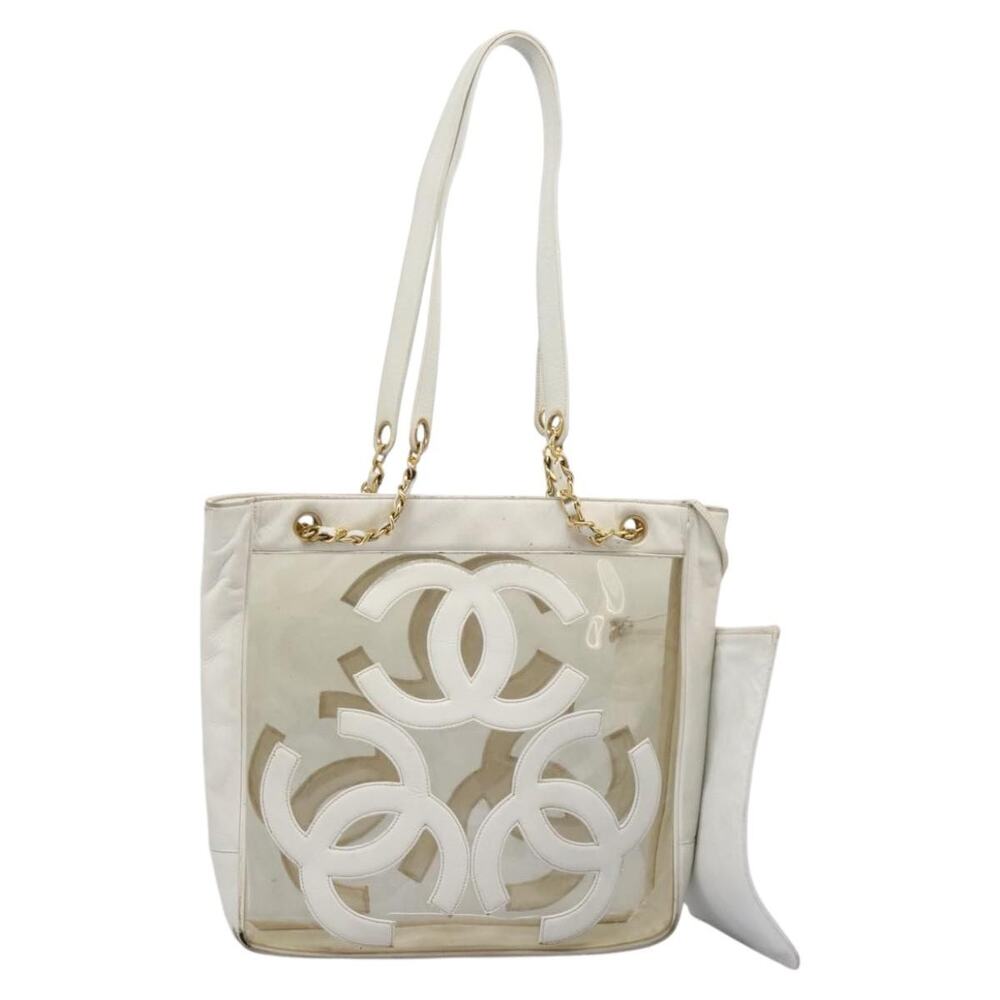 Chanel Triple Coco Chain Tote Bag