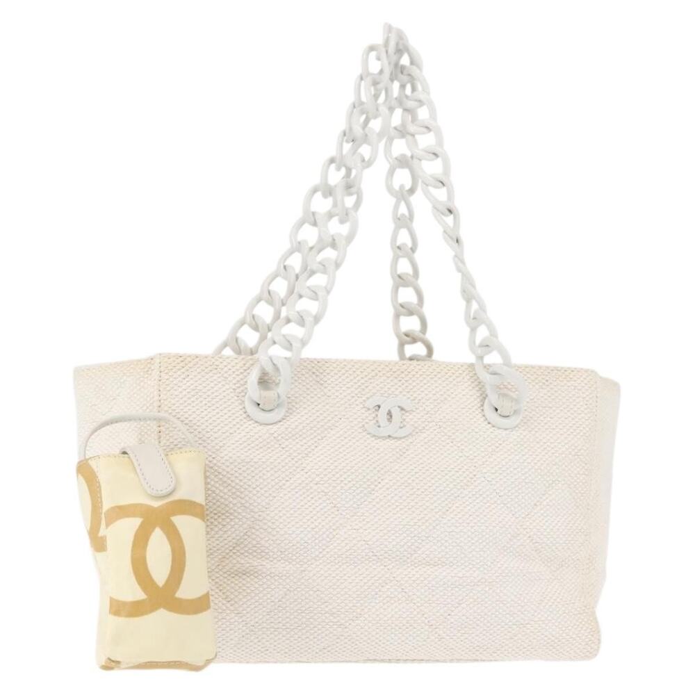 Chanel Plastic Chain Tote Bag