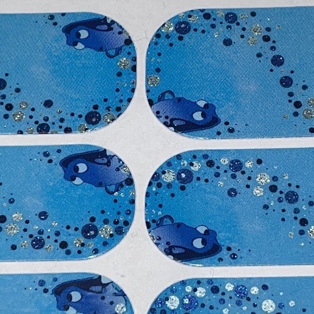 Jamberry Disney Finding Nemo nail wraps 2 sheets ”Fin Friends” & “Ohh Bu… - Picture 4 of 6