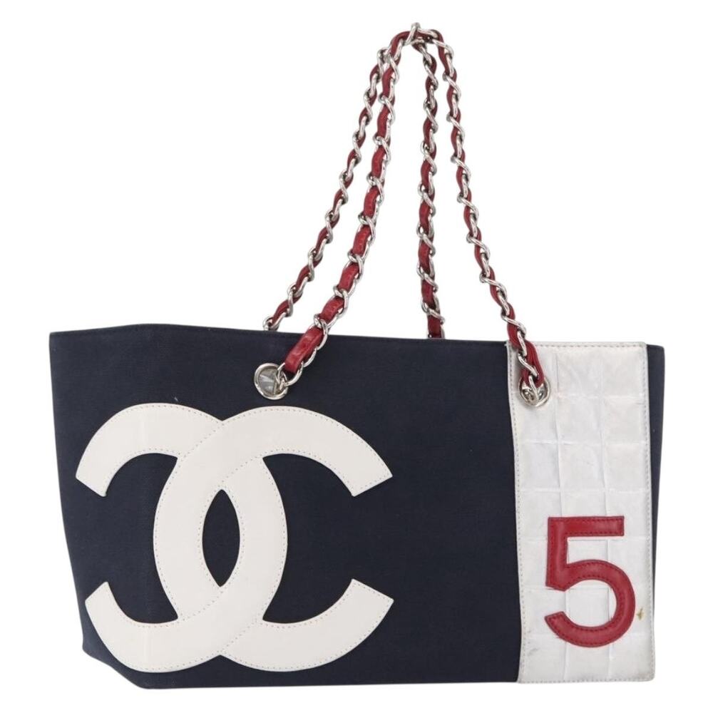 Chanel Choco Bar Chain Tote Bag