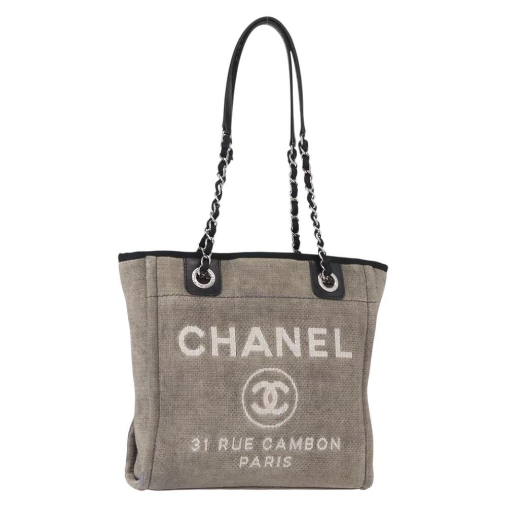 Chanel Deauville Line Chain Tote Bag