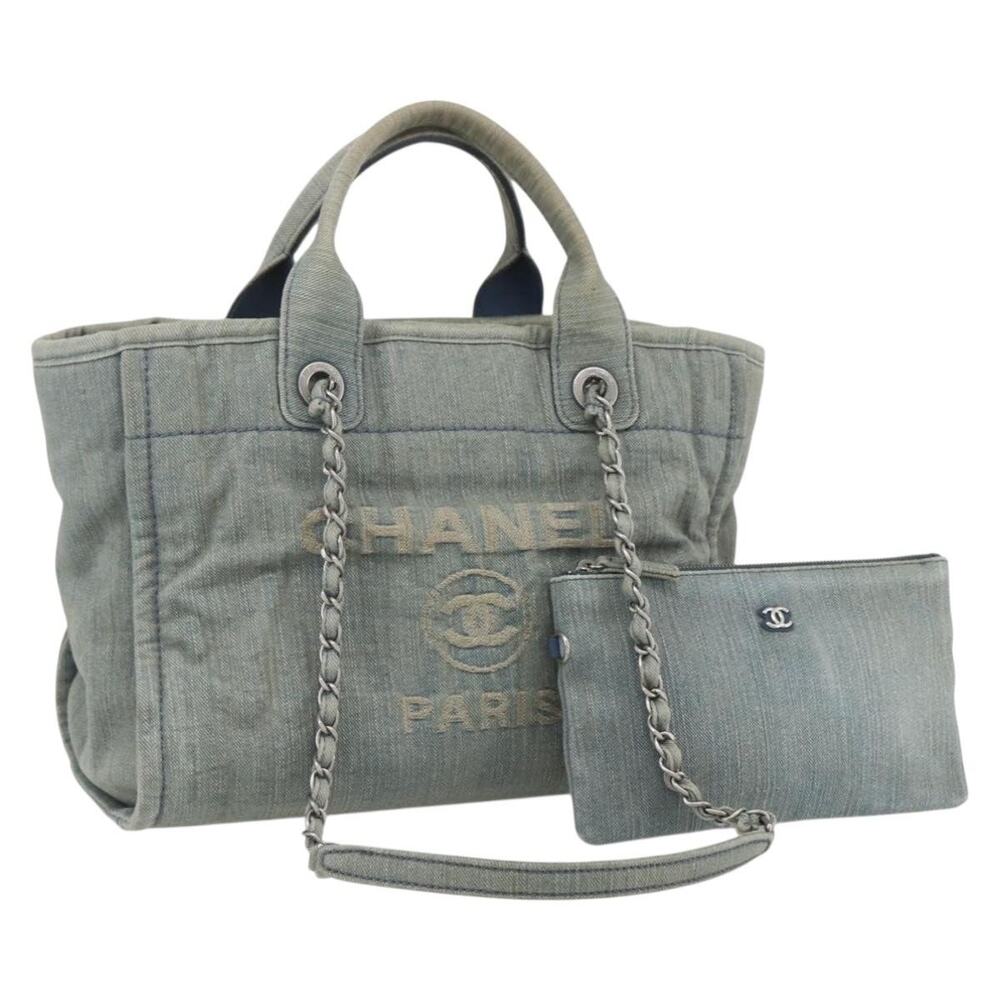 Chanel Chain Deauville Tote Bag