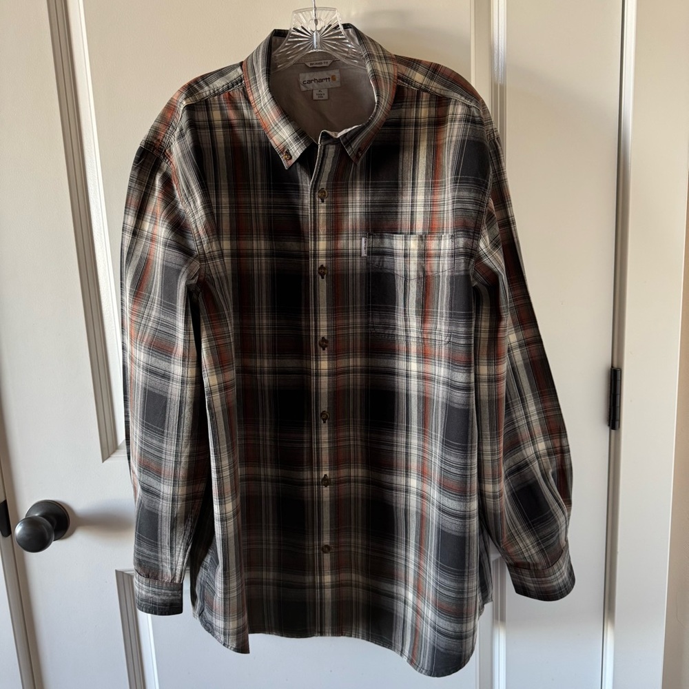 Carhartt plaid shirt