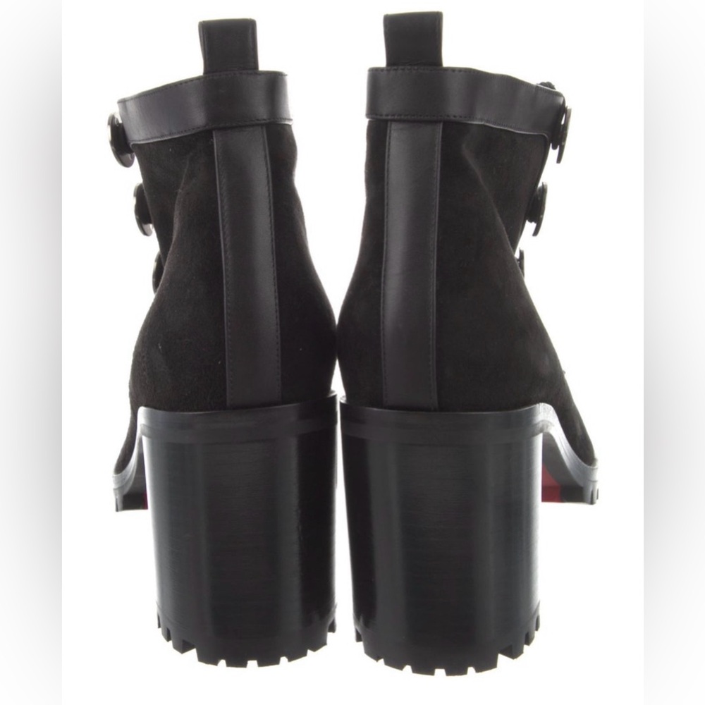 Christian Louboutin black ankle Alphabouton ankle boots - Picture 3 of 16