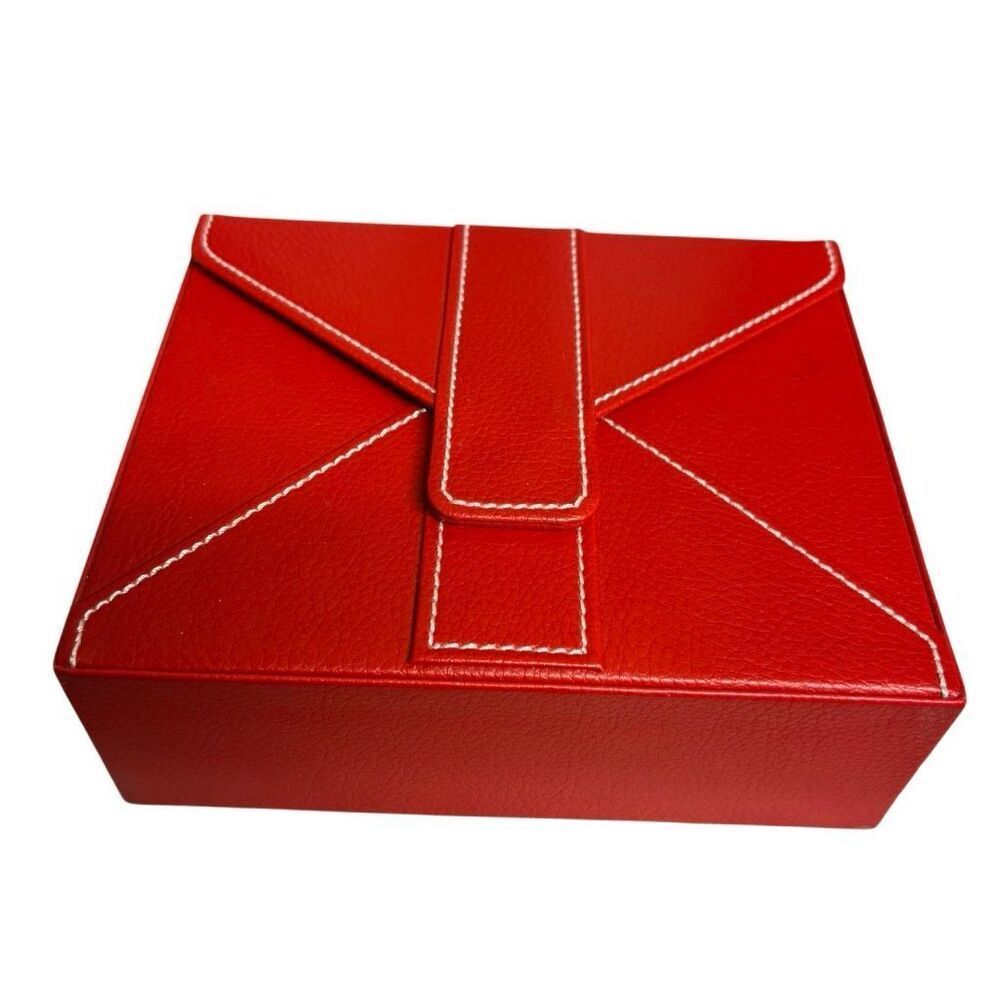 Bath & Body Works Red Faux Leather Stationery Set - Picture 7 of 9